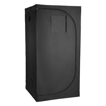 VEVOR Komplet za uzgoj šatora 100x100x200 cm Crni
