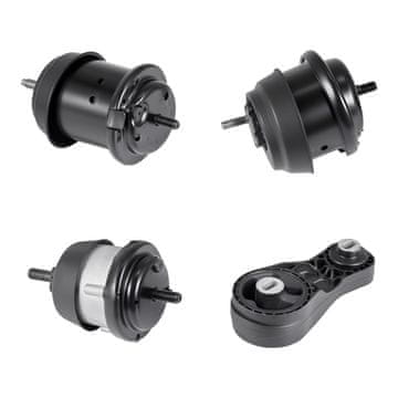 VEVOR Set nosača motora i prijenosa, 4 komada, 230x130x130 mm, potpora