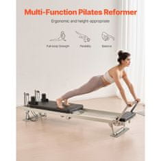 VEVOR Pilates reformer S3003, 2520x620x770 mm, sklopivi