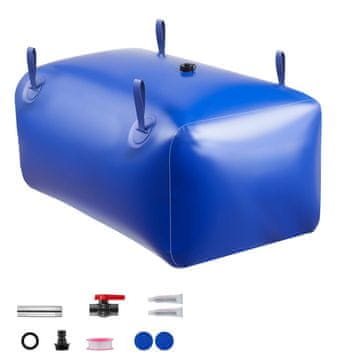 VEVOR Rezervoar za pohranu vode 1010x600x450 mm plavi sklopivi