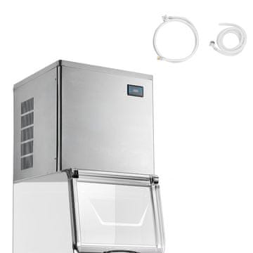 VEVOR Aparat za led 565x560x555 mm 204 kg dnevno Srebrni