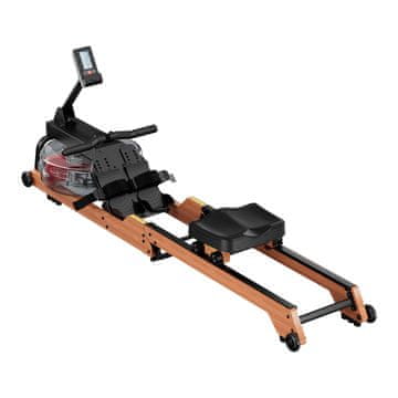 VEVOR Veslački stroj 184x45.5x71.5 cm smeđi sklopivi