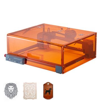 VEVOR Stroj za lasersko graviranje i rezanje 300x300 mm, kućište klase 1