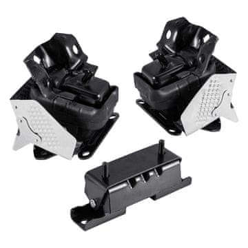 VEVOR Set nosača motora i prijenosa, 3 komada, 22x10.5x7.5 cm, potpora