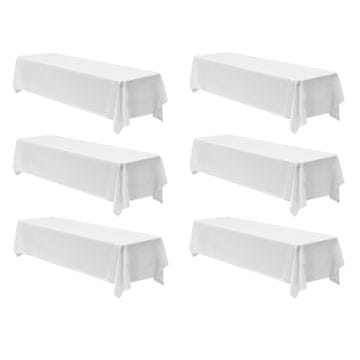 VEVOR Set stolnjaka 2286x3353 mm bijela