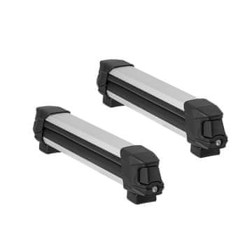 VEVOR Krovni nosač za skije i snowboard 665x85x100 mm Crni