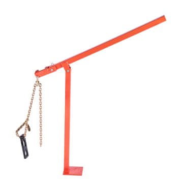 VEVOR T izvlačivač stupova 91.4 cm narančasti