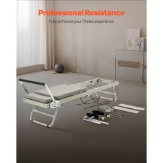 VEVOR Pilates reformer S1002 2080x560x725 mm sklopivi