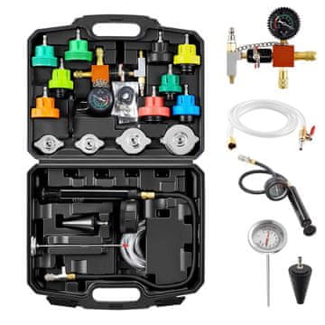 VEVOR Set za ispitivanje tlaka rashladne tekućine 28 komada 400x325x95 mm
