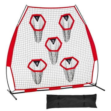VEVOR Nogometna mreža za bacanje trenera 2133.6x2133.6 mm Trening