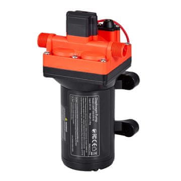 VEVOR Vodena pumpa 12V DC, 4-komorna, samousisna membranska, 18.9 L/min, crna