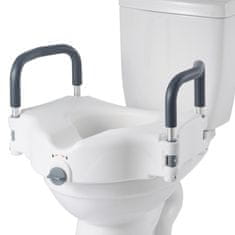 VEVOR Povišeno sjedalo za WC 535x450x330 mm Bijelo