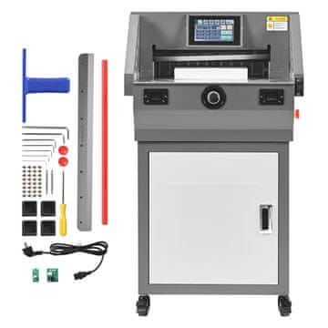 VEVOR Električna programabilna hidraulična giljotina za rezanje papira 680x850x1185 mm metal