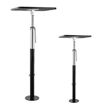 VEVOR Podupirač za izvlačenje kamp prikolice podesive visine 541.02x1219.2 mm crni, set od 2 komada