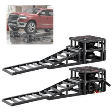 VEVOR Prijenosni pneumatski dizalica za automobil, 2 komada, 930x355x220 mm, za teške uvjete rada