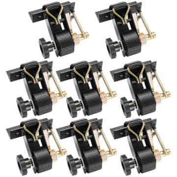 VEVOR Trake za pričvršćivanje ljestvi s mehanizmom, 38 mm x 2.25 m, crne boje