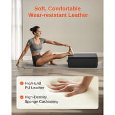 VEVOR Pilates kutija 63.5x43.2x22.9 cm Crna