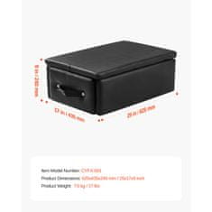 VEVOR Pilates kutija 63.5x43.2x22.9 cm Crna