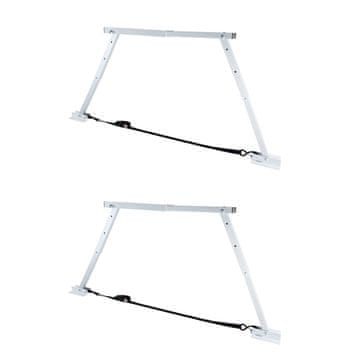 VEVOR RV stabilizator podesive visine 304.8x711.2 mm srebrni sklopivi