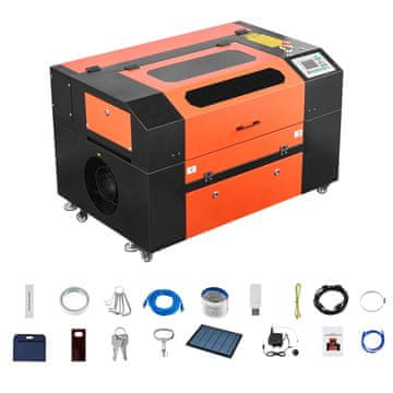 VEVOR Stroj za lasersko graviranje i rezanje 500x300 mm 50W