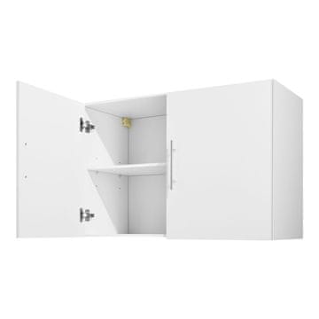 VEVOR Zidni ormarić 40.6x91.4x61 cm bijeli