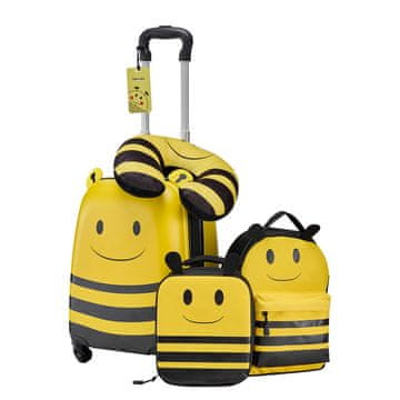 VEVOR Set dječjih kofera 5 komada 32x23x45 cm žute boje