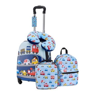 VEVOR Set dječjih kofera 5 dijelova 32x23x45 cm plavi