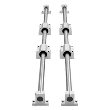 VEVOR Linearni vodilica komplet SFC25 1000 mm metal za DIY graviranje stroj