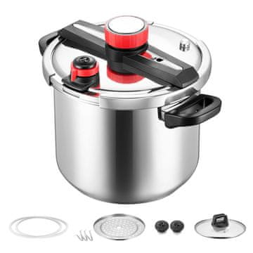 VEVOR Sklopivi ekspres lonac 11.3L 405x282x305 mm nehrđajući čelik