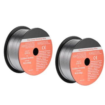 VEVOR Žica za zavarivanje E71T-11, MIG žica s fluksom, 107x110x105 mm, 0.9 mm, 0.45 kg, bez plina