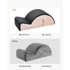 VEVOR Pilates korektor kralježnice 930x420x330 mm dodatak za kućnu teretanu