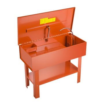 VEVOR Perilica dijelova 1130x550x890 mm 151L spremnik 65L kapacitet otapala čelik