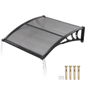 VEVOR Nadstrešnica za vrata 965x1017x275 mm Siva