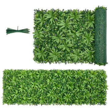 VEVOR Umjetni zid od biljaka 101.6x304.8 cm Zeleno
