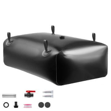 VEVOR Rezervoar za pohranu vode 1210x815x370 mm Crni