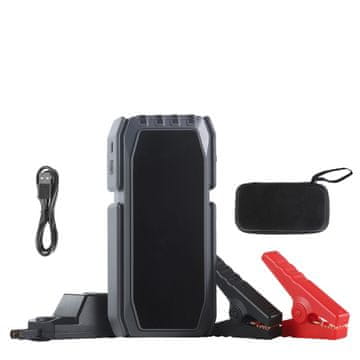 VEVOR Prijenosni pokretač 1500A vršni 12V litij baterija booster power bank s baterijskom lampom