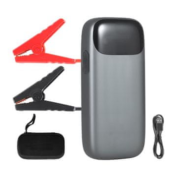 VEVOR Prijenosni pokretač 6000A vršni 12V litij baterija booster 26800 mAh power bank
