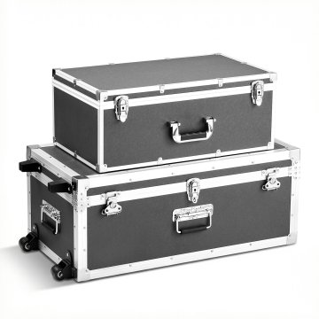 VEVOR Set spremnika za pohranu 763x392x312 mm i 600x350x240 mm sivi