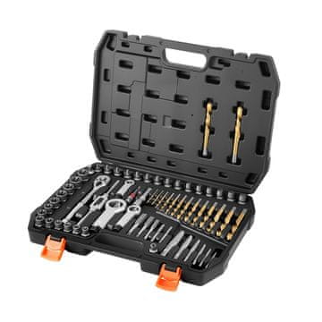 VEVOR Set za izvlačenje vijaka 63 komada 420x305x65 mm Crni