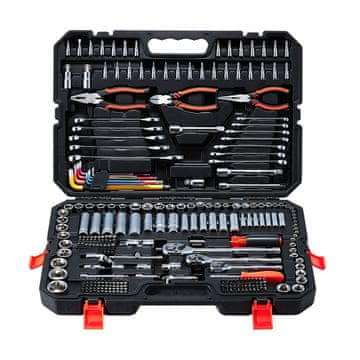 VEVOR Set alata za mehaniku 314 komada, 56.5x38.6x9.5 cm, kutija za pohranu