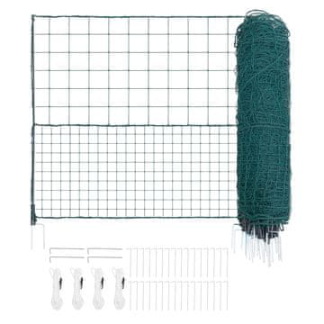 VEVOR Privremena ograda 1.05x50 m zelena