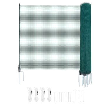 VEVOR Privremena ograda 1.2x15 m zelena