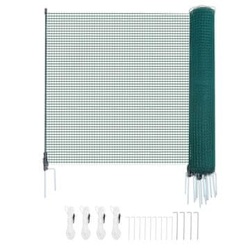 VEVOR Privremena ograda 0.9x15 m zelena
