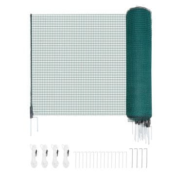 VEVOR Privremena ograda 1.2x25 m zelena