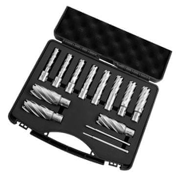 VEVOR Set kružnih rezača 13 komada, dubina rezanja 50.8 mm, promjer 11.11x26.98 mm, HSS