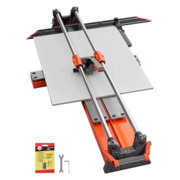 VEVOR Ručno rezač pločica 1200 mm 1670x950x185 mm Narančasti