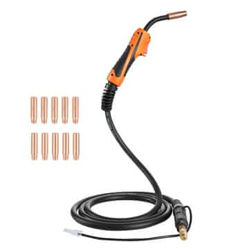 VEVOR MIG aparat za zavarivanje 100A, kabel 3m, 11 kontaktnh vrhova