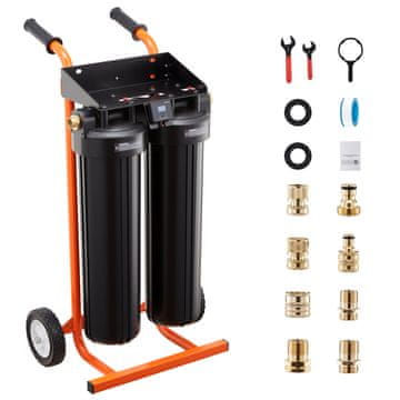 VEVOR Sustav za deioniziranu vodu 465x380x840–940 mm prijenosno pranje automobila bez mrlja