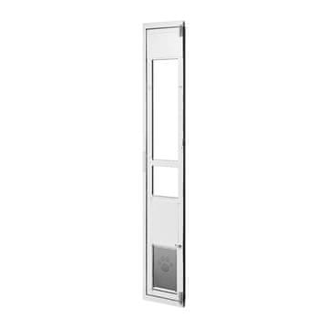 VEVOR Pasja vrata podesive visine 1927x2049 mm aluminijski okvir za srednje pse