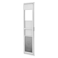 VEVOR Pasja vrata podesive visine 1927x2049 mm ekstra velika aluminijska klizna